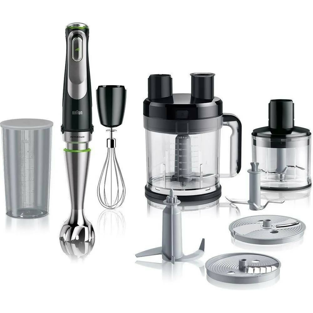 Braun MultiQuick 9 Hand Blender 1200 Watt Black MQ 9185XLI. (International Warranty). Braun MultiQuick 9 Hand Blender 1200 Watt Black MQ 9185XLI. (International Warranty).